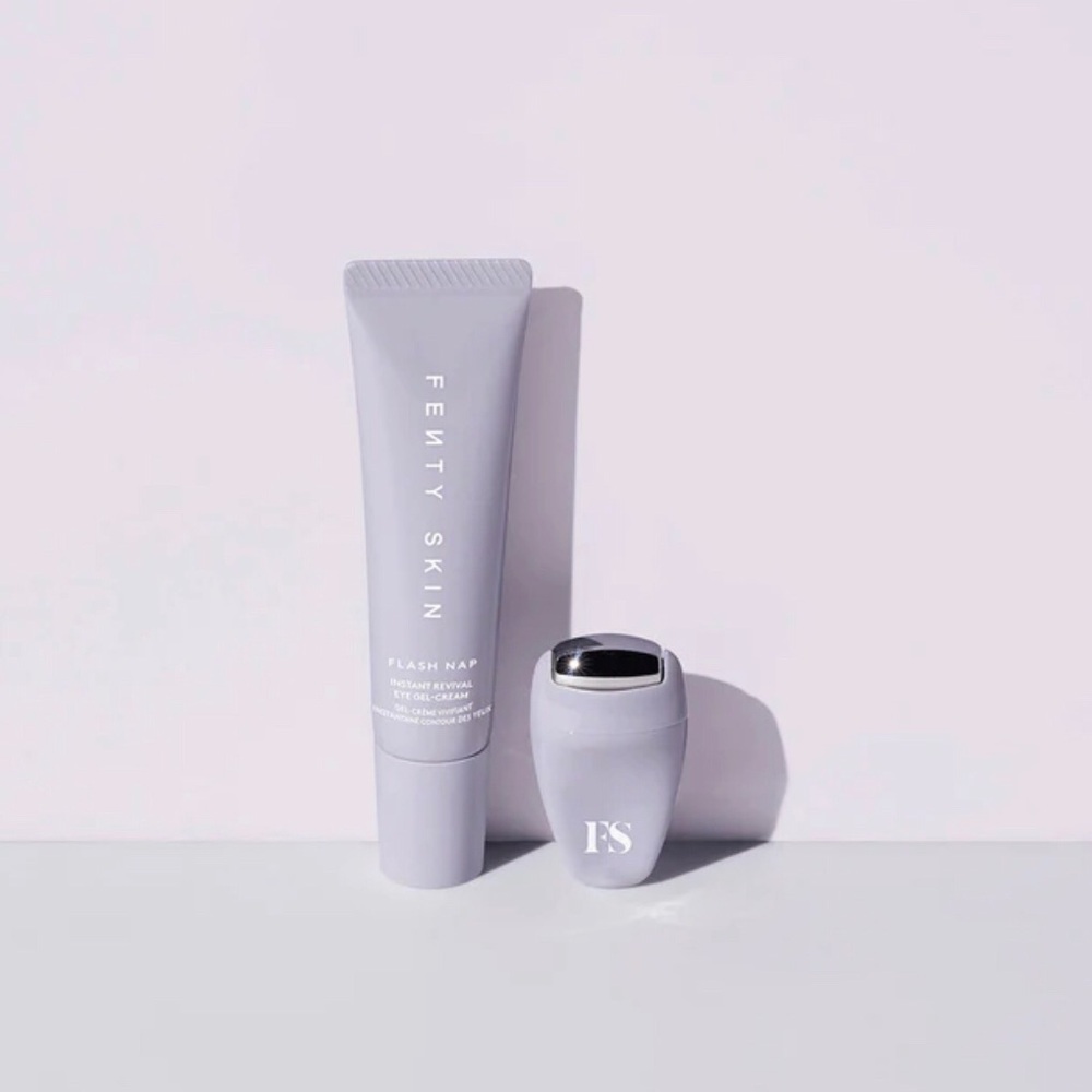 NEW Fenty Beauty Skin Flash Nap Instant Revival Eye Gel-Cream & Eye Massage Tool